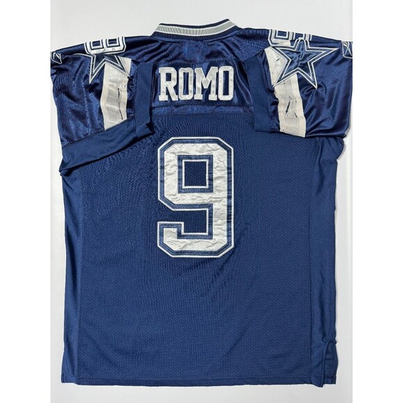 Reebok NFL Equipment Dallas Cowboys #9 Tony Romo Jersey Men’s Size XL 54 (A4) - Picture 7 of 10